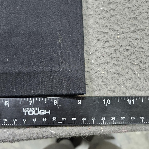 Lee Pants Womens 16 Petite Black Style Up Pull On Straight Leg Twill Stretch - Picture 2 of 8